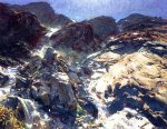 Glacier Streams - John Singer Sargent Oil Painting