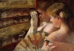 A Corner of the Loge - Oil Painting Reproduction On Canvas