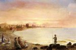 Sunrise at Saint Malo - Conrad Wise Chapman Oil Painting