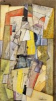 Cubist Composition - Oil Painting Reproduction On Canvas