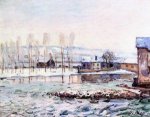 The Mills at Moret - Oil Painting Reproduction On Canvas