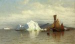 Labrador Fishing Boats near Cape Charles - William Bradford Oil Painting