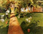 Millet's Garden - John Singer Sargent Oil Painting