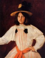 The Red Sash - Oil Painting Reproduction On Canvas