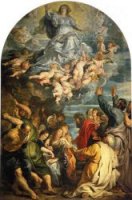 Assumption of Virgin - Peter Paul Rubens Oil Painting