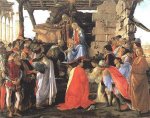 Adoration of the Magi IV - Sandro Botticelli Oil Painting