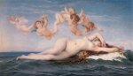 The Birth of Venus - Alexandre Cabanel Oil Painting,