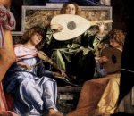 San Giobbe Altarpiece (detail) III - Giovanni Bellini Oil Painting
