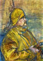 Maurice Joyans (detail) - Henri De Toulouse-Lautrec Oil Painting