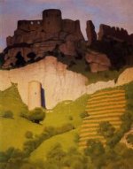 Chateau Gaillard at Andelys - Felix Vallotton Oil Painting