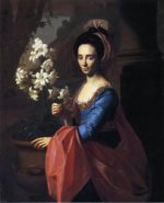 Mrs. Moses Gill (Rebecca Boylston) - Oil Painting Reproduction On Canvas