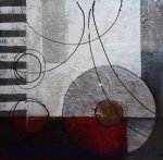 Abstract Line and circles 6
