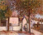 View in Moret (Rue de Fosses) - Oil Painting Reproduction On Canvas