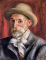 Self Portrait III - Pierre Auguste Renoir Oil Painting