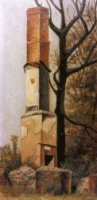 Ruins, Arden Park Lodge - William Aiken Walker Oil Painting