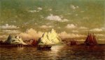 Arctic Harbor - William Bradford Oil Painting