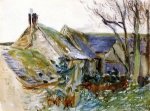 Cottage at Fairford, Gloucestershire - John Singer Sargent Oil Painting