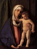 Virgin and Child II - Giovanni Bellini Oil Painting