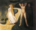 Woman in Three Stages - Edvard Munch Oil Painting