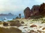 Bay of Monterey - Albert Bierstadt Oil Painting