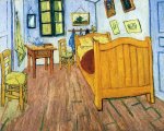 Vincent's Bedroom in Arles - Vincent Van Gogh Oil Painting