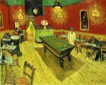 The Night Cafe V - Oil Painting Reproduction On Canvas Vincent Van Gogh Oil Painting