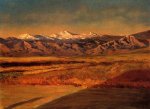 The Grand Tetons - Albert Bierstadt Oil Painting