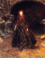 Ellen Terry as Lady Macbeth (sketch) - Oil Painting Reproduction On Canvas
