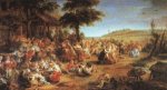 The Village FÃªte - Peter Paul Rubens oil painting