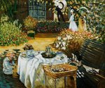 The Luncheon II - Claude Monet Oil Painting