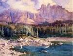 Karer See - John Singer Sargent Oil Painting