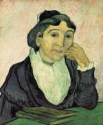 L'Arlesienne, Portrait of Madame Ginoux V - Oil Painting Reproduction On Canvas