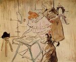 The Motograph - Henri De Toulouse-Lautrec Oil Painting