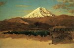 Mount Chimborazo, Ecuador - Frederic Edwin Church Oil Painting