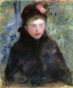 Susan in a Toque Trimmed with Two Roses - Oil Painting Reproduction On Canvas