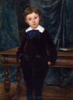 The Little Lord - Jules Bastien-Lepage Oil Painting