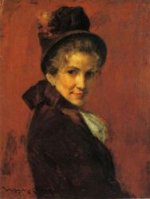 Portrait of a Woman III - Oil Painting Reproduction On Canvas