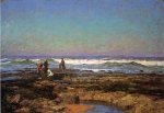 Clam Diggers - Oil Painting Reproduction On Canvas