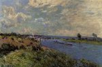 The Seine at Saint-Cloud - Oil Painting Reproduction On Canvas