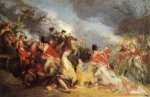 The Death of General Mercer at the Battle of Princeton (unfinished version) - John Trumbull Oil Painting