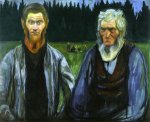 Generations - Oil Painting Reproduction On Canvas Edvard Munch Oil Painting