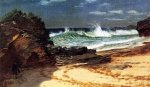 Beach at Nassau - Albert Bierstadt Oil Painting