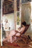 The Loggia (sketch) - Oil Painting Reproduction On Canvas