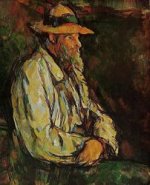 Portrait of Vallier - Paul Cezanne Oil Painting