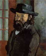 Self Portrait 4 - Paul Cezanne Oil Painting