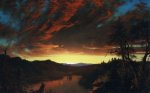 Twilight in the Wilderness - Frederic Edwin Church Oil Painting