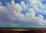 Beach Scene - Albert Bierstadt Oil Painting