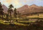 Long's Peak, Estes Park, Colorado - Albert Bierstadt Oil Painting