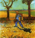 The Painter on His Way to Work - Vincent Van Gogh Oil Painting