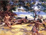 The Bathers - Oil Painting Reproduction On Canvas